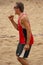Beach Volleyball Man Latvia Celebrate