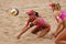 Beach Volleyball Woman Switzerland Ball