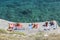 Beach at Vrbnik, island Krk, Adriatic sea