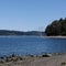 Beach and water landscape in PNW