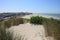 Beach and waterfront of the city Berck in France