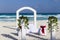 Beach wedding