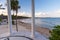 Beach and wedding chapel at riviera maya near Cancun and Tulum i