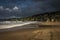 Beach of whitepark near portrush