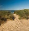 Beach of Wissant on the Opal coast