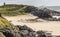 Beach on Ynys Llanddwyn, Anglesey, Wales, UK