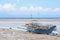 Beached fishing vessel in The Philippines