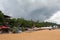 Beaches and coast at Koggala in Sri Lanka