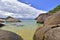 The beaches and landscapes of Ilha Grande. Angra dos Reis. Brazil