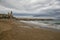 The beaches of Sitges. View of the embankment