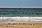 Beachfront at Hermosa Beach California in Los Angeles County, California, United States