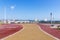 Beachfront Promenade Against Mgeni River Bridge and Blue Skylin