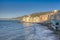 Beachfront view of Camogli, Liguria, Italy