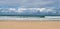 Beachscape panorama format