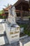 Beachside entrance to the Vila Shanti Beach Hotel in Sanur, Bali.