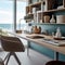 Beachside Inspiration: Unleashing Creativity in Your Modern Home Office