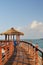 Beachside pavilion and walkway