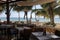 beachside restaurant with terrace, providing stunning views of the shoreline