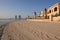 Beachside villas in Doha, Qatar