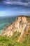 Beachy Head East Sussex England UK with lighthouse in colourful HDR