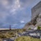 Beachy Head Light from a low vantage point - a stitched panorama image with HDR processing - East Sussex, UK
