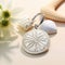 Beachy Keepsakes: Sand Dollar Keychains