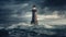 Beacon guides ships through dangerous rough waters generated by AI