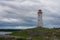 A beacon on a hill - Louisbourg Lighthouse in Nova Scotia
