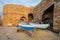 Beadnell Lime Kilns and fishing boats