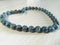 Beads made of natural stone kyanite