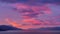 Beagle Channel. Ushuaia. Sunrise. Sunrise. Argentina. Jul 2014