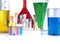 Beakers, test-tubes and laboratory glassware
