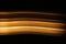 Beam of halogen light in speed and curved motion