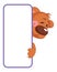 Bear. Baby animal banner