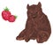 Bear and berry