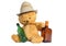 Bear with bottles two