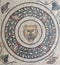 Bear Details on the Peristyle Mosaics - Villa Romana del Casale Sicily, Italy