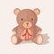 Bear Doll Objects Sweet Cute Vector