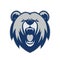 Bear head mascot