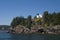 Bear Island Lighthouse Near Acadia National Park in Maine