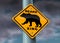 Bear Market Warning sign