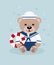 Bear sailor