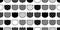Bear seamless pattern polar bear face head vector japan wave striped polka dot cartoon doodle tile wallpaper repeat background ill
