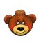 A bear, teddy KIDS Mask, carnival, children\'s events, cartoon