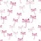 Bear umbrella seamless pattern. Funny characters background