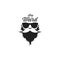 Bearded Hipster, Man in Sunglasses. Vector Illustration