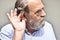 Bearded Old Male Hearing