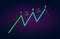 Bearish Three Drives - Trading Harmonic Patterns in the currency markets. Bearish formation price figure, chart technical analysis