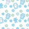 Bears Toys Seamless Pattern