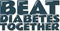 Beat Diabetes Together Aesthetic Lettering Vector Design
